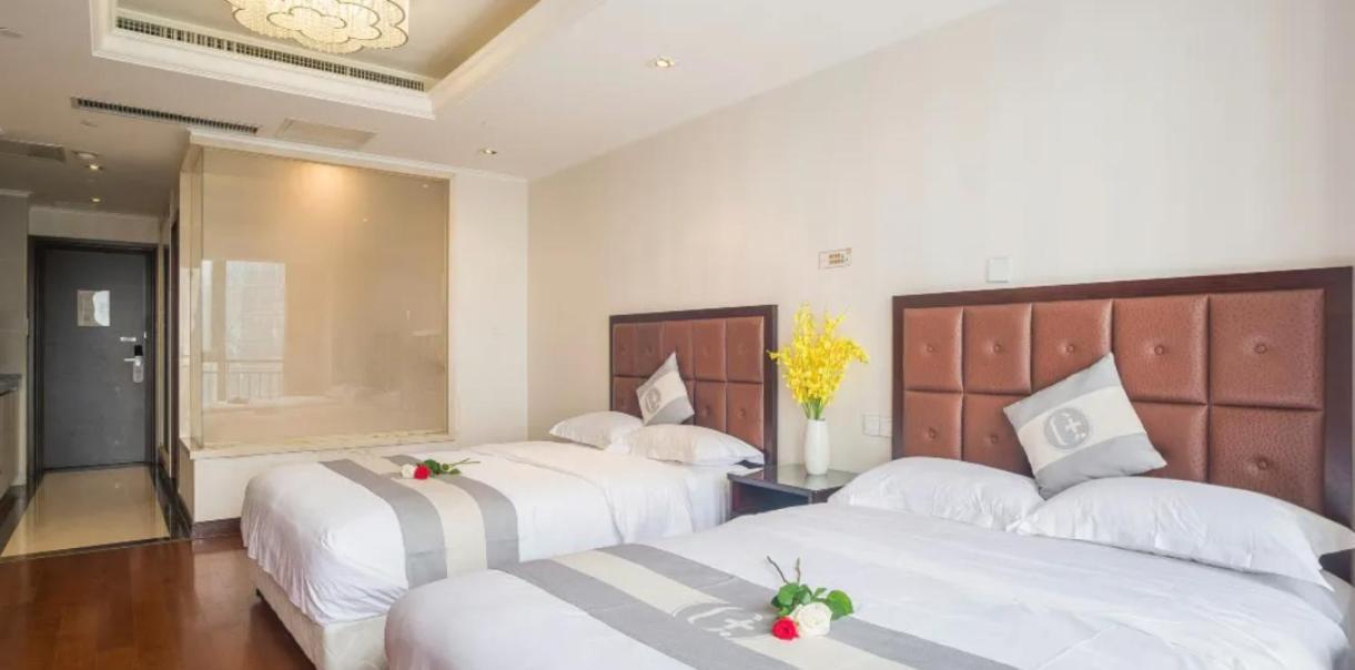 Qingdao Jinshan We+ Holiday Apartment Ngoại thất bức ảnh