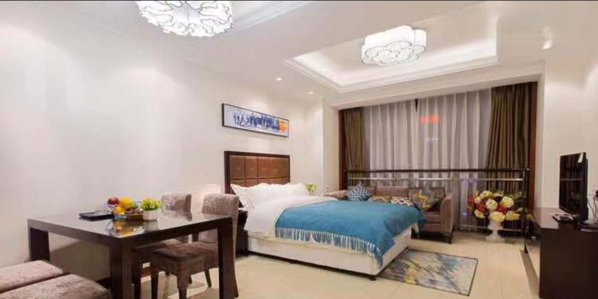 Qingdao Jinshan We+ Holiday Apartment Ngoại thất bức ảnh