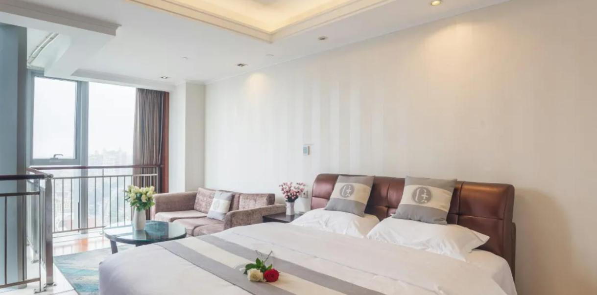 Qingdao Jinshan We+ Holiday Apartment Ngoại thất bức ảnh