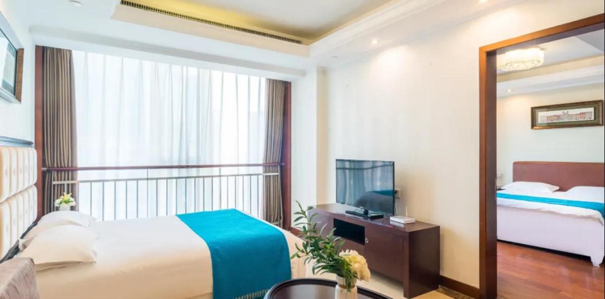 Qingdao Jinshan We+ Holiday Apartment Ngoại thất bức ảnh