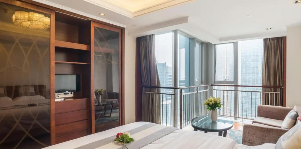 Qingdao Jinshan We+ Holiday Apartment Ngoại thất bức ảnh
